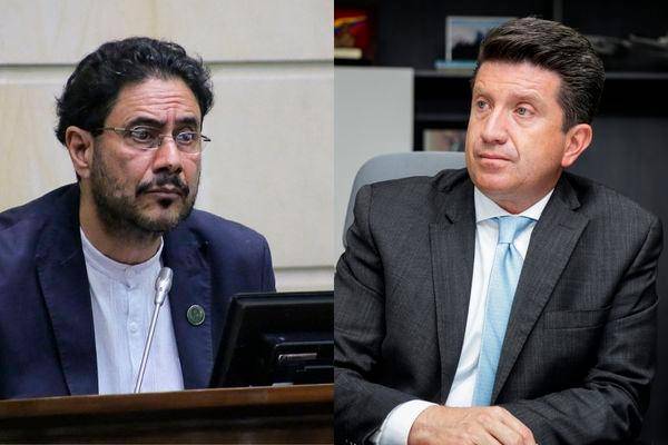 Mientras Cepeda reclamó respeto por la Paz Total, Molano señaló que los grupos armados están haciendo atentados para negociar. FOTO: Colprensa