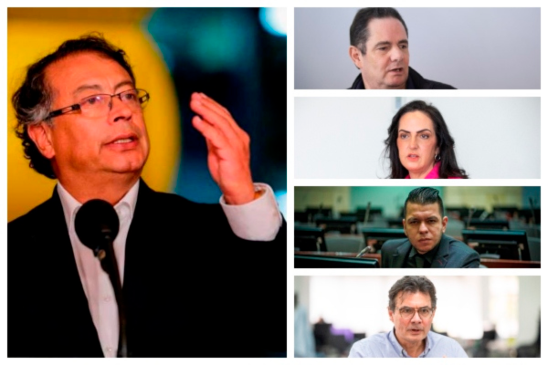 Petro aseguró que, más allá de un líder único, “hay varios grupos de oposición”. FOTO Cortesía