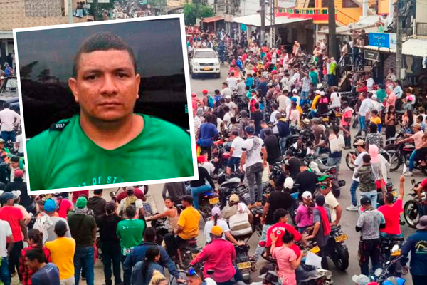 Según la Gobernación de Antioquia, el paro comenzó el jueves 2 de marzo y ha afectado a más de 400.000 habitantes. Señalaron a alias ‘Chirimoya’ de “amedrentar y atentar” contra la vida de los líderes políticos. FOTO: JULIO CÉSAR HERRERA/ARCHIVO PARTICULAR