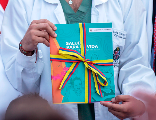 La reforma a la salud fue presentada por el Gobierno el pasado 13 de febrero. FOTO COLPRENSA