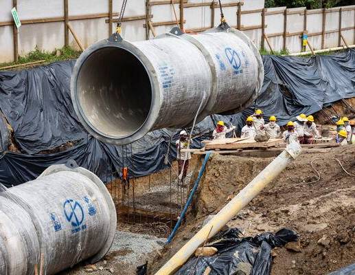 Se realizará la cuarta y última jornada de trabajos subacuáticos en la torre de captación del embalse La Fe y otras labores técnicas necesarias en la planta de potabilización La Ayurá. FOTO: CORTESÍA EPM