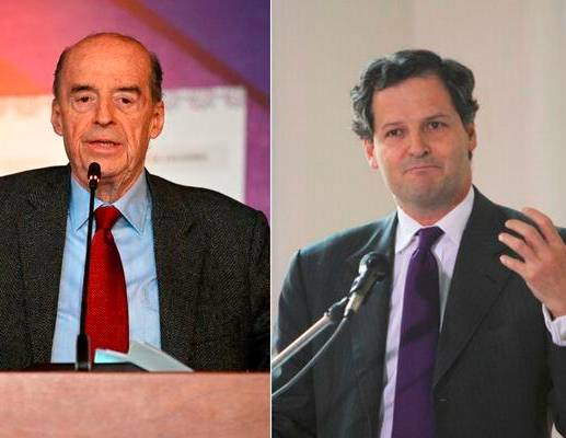 El canciller Álvaro Leyva respondió a los cuestionamientos del excomisionado de Paz Sergio Jaramillo sobre el proceso con el ELN. FOTOS: Colprensa