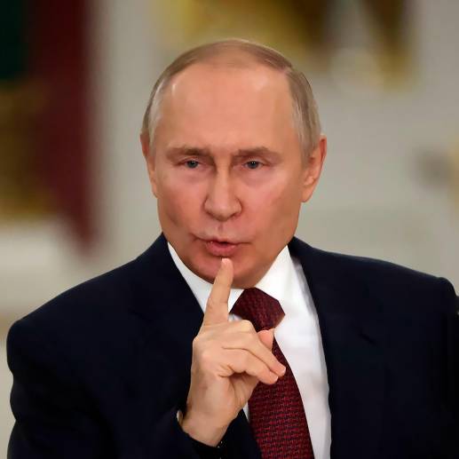 Son al menos 3 crímenes de guerra por los que se acusa a Putin. FOTO: Getty Images