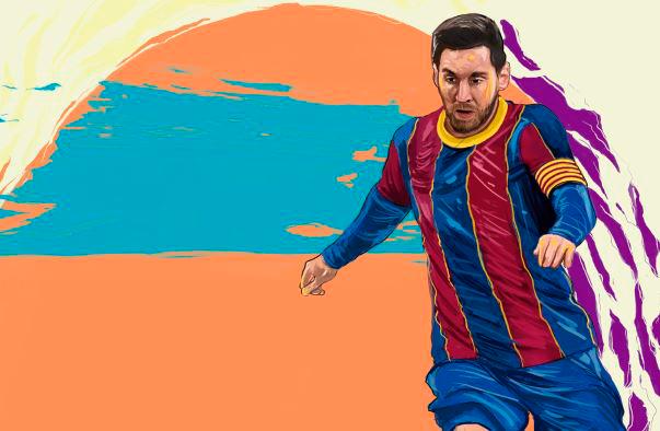 Messi le dedica todos sus goles a Celia, su abuela materna, una de las primeras personas en creer en su talento. FOTO EFE