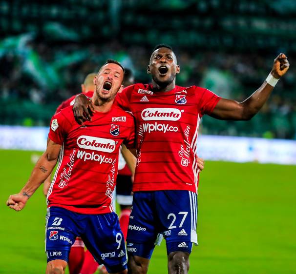 Díber Cambindo, con once dianas y Luciano Pons, con siete, mostraron su capacidad anotadora en la Liga 2-2022. FOTO Jaime Pérez