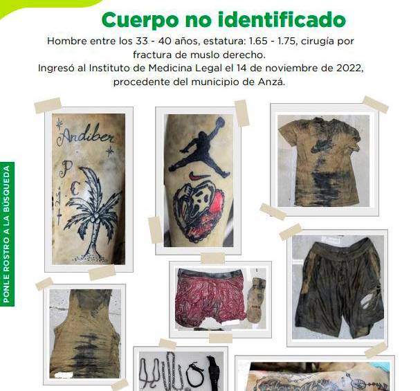 Es tan difícil encontrarlos que hasta con prendas buscan dolientes de 41 cuerpos 
