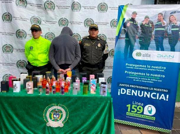 El decomiso fue realizado en el municipio de Bello, norte del Valle de Aburrá. FOTO: CORTESÍA POLICÍA