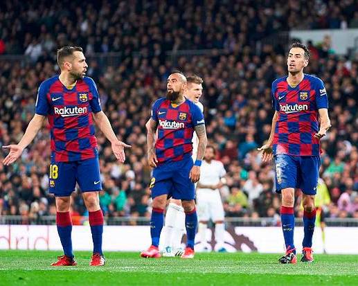 Jordi Alba ganó 18 títulos con Barcelona en 10 temporadas. FOTO AFP