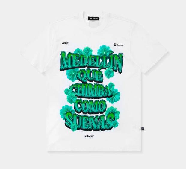 Camiseta de la colección True + Spotify. FOTO Cortesía 