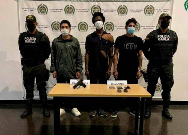 El secuestro de la estudiante lo ejecutaron tres hombres, que fueron capturados por el Gaula. FOTO: CORTESÍA