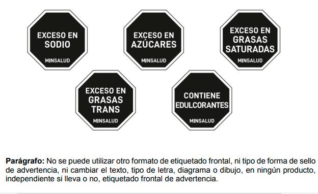 El ministro Fernando Ruiz explicó que la Universidad de Antioquia recogió más de 1.200 artículos publicados en la literatura científica y completó un grupo de 18 artículos directamente relacionados con este tema, para llegar a dichas conclusiones.Ahora bien, como la industria ya estaba trabajando con base en la resolución de mediados de 2021, la cartera de Salud envió un parte de tranquilidad. Informó que para los productos que ya se están vendiendo o ya tienen el sello circular ordenado en ese acto administrativo, así como las otras disposiciones, podrán seguir en el mercado hasta que se agoten las etiquetas. Seis meses después de la expedición de la resolución –que será después de la salida del Gobierno de Iván Duque– y publicación en el Diario Oficial de la misma, las empresas deberán haber terminado de usar este etiquetado. 