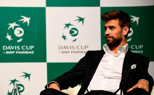 Gerard Piqué dice que volverá al Barcelona. En España creen que a futuro quiere ser presidente de ese club de fútbol. FOTO: AFP