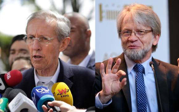 Actualmente, Navarro Wolff y Antanas Mockus son copresidentes del partido Alianza Verde junto a Carlos Ramón González. Foto: Colprensa.