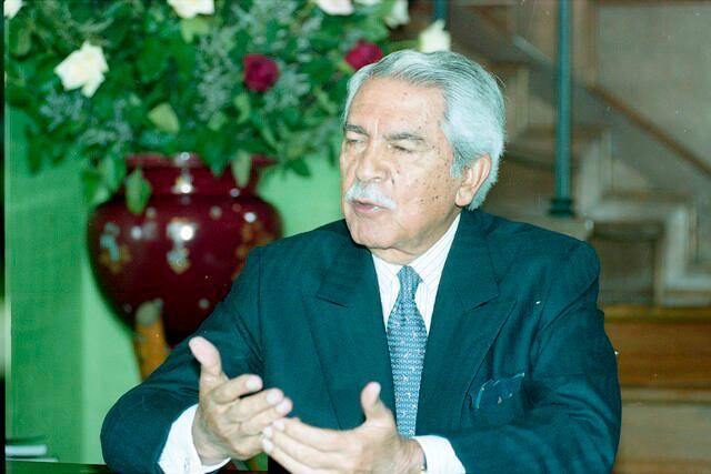 El empresario Pedro Gómez Barreto fue considerado como el padre de los centros comerciales en Colombia. Con su empresa construyó más de 24 en todo el país. FOTO: Colprensa 