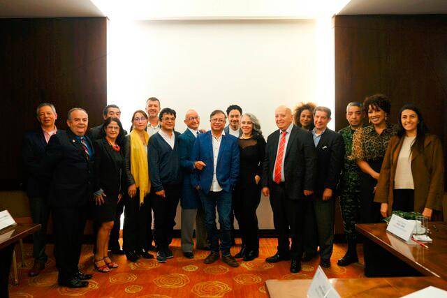 El presidente, Gustavo Petro, se reunirá con la delegación negociadora con el ELN. FOTO: Colprensa