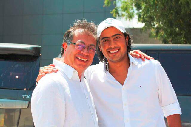 El presidente, Gustavo Petro, se desligó de su hijo Nicolás Petro, afirmando que él “no lo crió”. FOTO: Colprensa