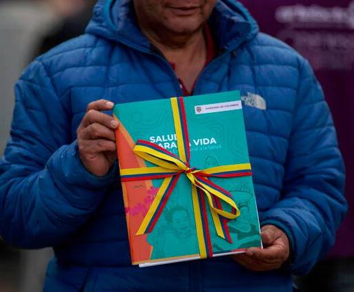 Integrantes de la Federación Médica Colombiana, quienes promueven la reforma a la salud, fueron amenazados de muerte. FOTO: Colprensa