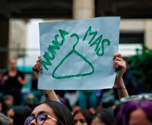Una abogada ha solicitado en repetidas ocasiones a la Corte que se elimine el derecho al aborto. Foto: Colprensa. 