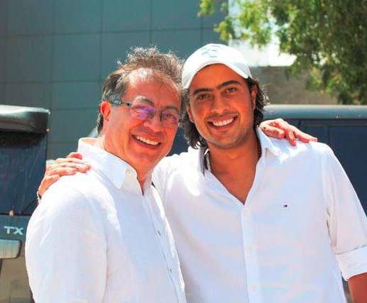 El presidente, Gustavo Petro, se desligó de su hijo Nicolás Petro, afirmando que él “no lo crió”. FOTO: Colprensa