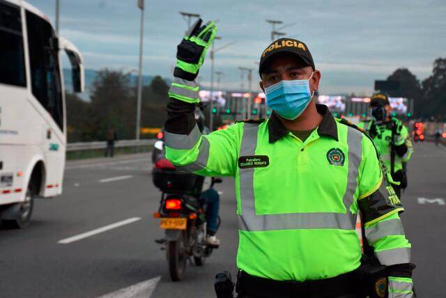 La policía ha detectado a 18 conductores en estado de embriaguez. FOTO: Colprensa