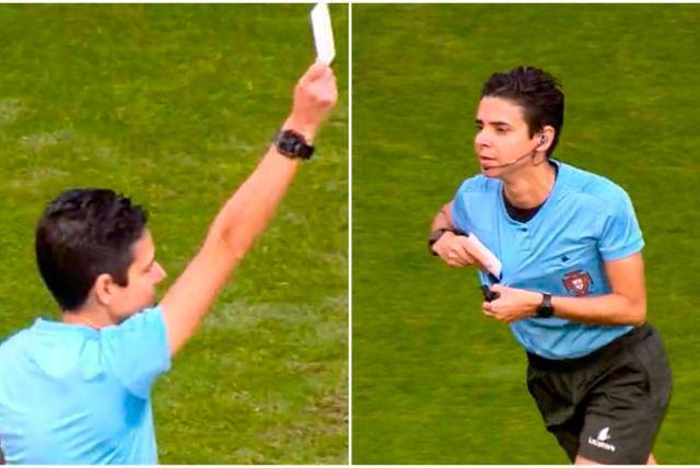 La historia de la primera tarjeta blanca sacada en el fútbol profesional