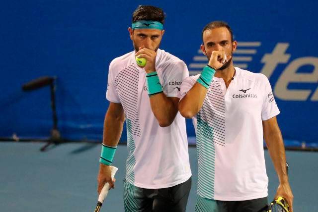 Robert Farah y Juan Sebastián Cabal volverán a competir a finales del mes de mayo. FOTO EFE