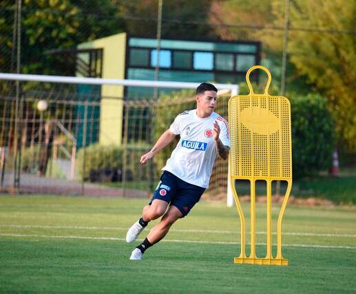 James Rodríguez no juega desde el pasado 9 de abril. Sigue buscando club. FOTO COLPRENSA