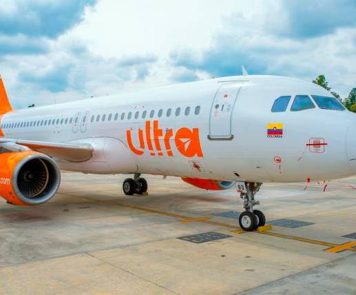 Ultra Air inició operaciones el pasado 23 de febrero de 2022. Foto: Cortesía