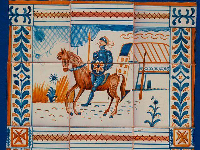 Don Quijote y Rocinante. Foto: Pixabay. 