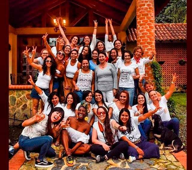 Primer encuentro de Mujeres que viajan y emprenden el 10 de febrero de 2018. FOTO: CORTESÍA