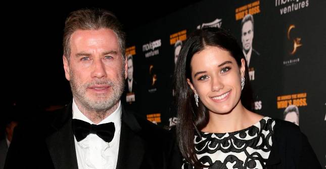 En la imagen John Travolta y su hija Ella, durante una de las galas a la que el actor fue en compañía de su familia. FOTO GETTY 