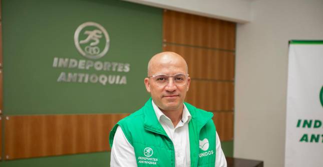 El nuevo gerente de Indeportes es optimista sobre la gestión que desarrollará en la entidad. FOTO Camilo Suárez