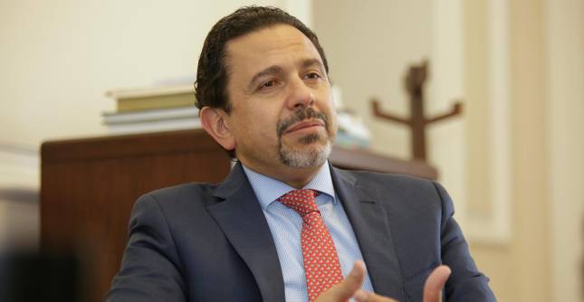 Miguel Ceballos, alto comisionado para la Paz, será el vocero del Gobierno Nacional en las conversaciones. FOTO COLPRENSA