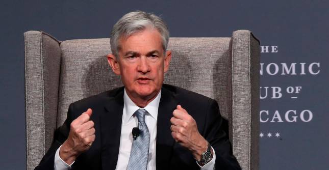 El presidente de la FED, Jerome Powell, desestimó este año una contracción de la economía estadounidense tras la nueva política restrictiva dada a conocer ayer. FOTO CORTESÍA