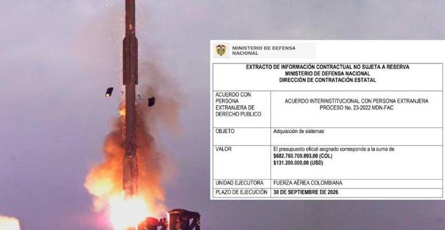 Esta es una imagen de referencia del sistema Barack, que Israel Aerospace Industries tiene en su página web. FOTO: Cortesía