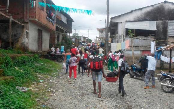 Las comunidades étnicas son unas de las más afectadas por estas situaciones. FOTO: Colprensa