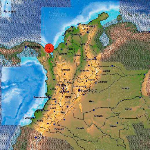 Las impactantes imagenes que dejó el temblor en Medellín. Foto: Twitter @sgc. 