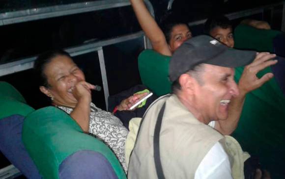 Emprendieron viaje 15 personas de la familia, desesperadas por la situación de su país, en la época en que no había víveres en los supermercados. FOTO: CORTESÍA