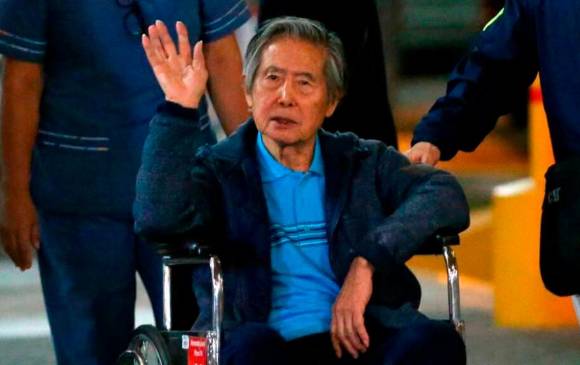 La Corte peruana le restituyó el indulto a Fujimori. FOTO: AFP.