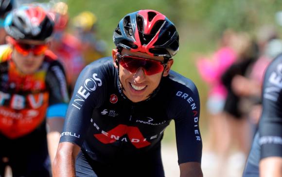 Egan Bernal es líder de los jóvenes en la Vuelta a España