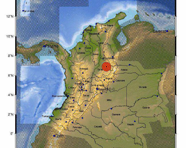¡Tembló de nuevo! Con una magnitud de 5,5, tuvo epicentro en Santander