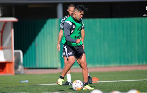 Falcao lleva tres goles con el Rayo desde su llegada. Foto @RayoVallecano