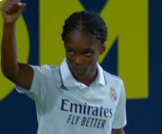 Linda Caicedo logró su primer festejo con el Real Madrid. FOTO CAPTURA DE PANTALLA DIRECTV