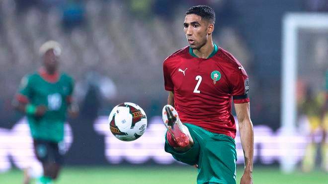 Achraf Hakimi, de 24 años de edad, espera ser protagonista con Marruecos. FOTO AFP