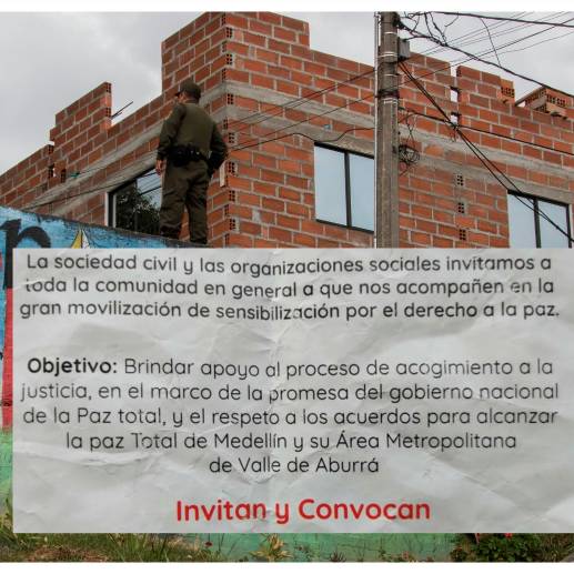 Barrio Alfonso López y el panfleto que rodó por sus calles. Foto: EL COLOMBIANO. 