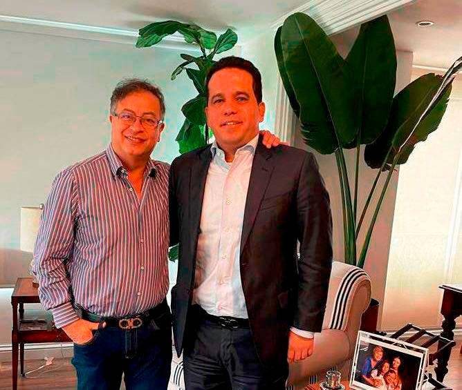 Trujillo apoyó a Gustavo Petro en campaña y eso le dio poder cuando este ganó la Presidencia de la República. FOTO CORTESÍA 