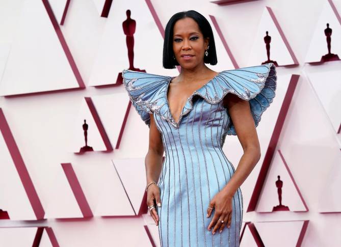 Regina King a su llegada a la gala. FOTO EFE