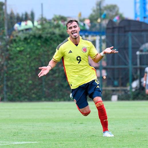 Tomás Ángel respondió con goles al nuevo llamado que le hizo el técnico Héctor Cárdenas. FOTO FCF