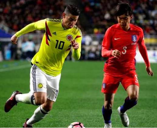 Colombia busca el segundo triunfo de su historia contra Corea. En los siete enfrentamientos que jugaron antes con los asiáticos, solo ganaron en 2005. FOTO: GETTY