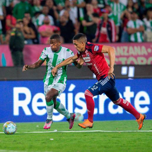 Atlético Nacional y el Independiente Medellín conocerán sus rivales para la fase de grupos de la Copa Libertadores. FOTO ANDRÉS CAMILO SUÁREZ
